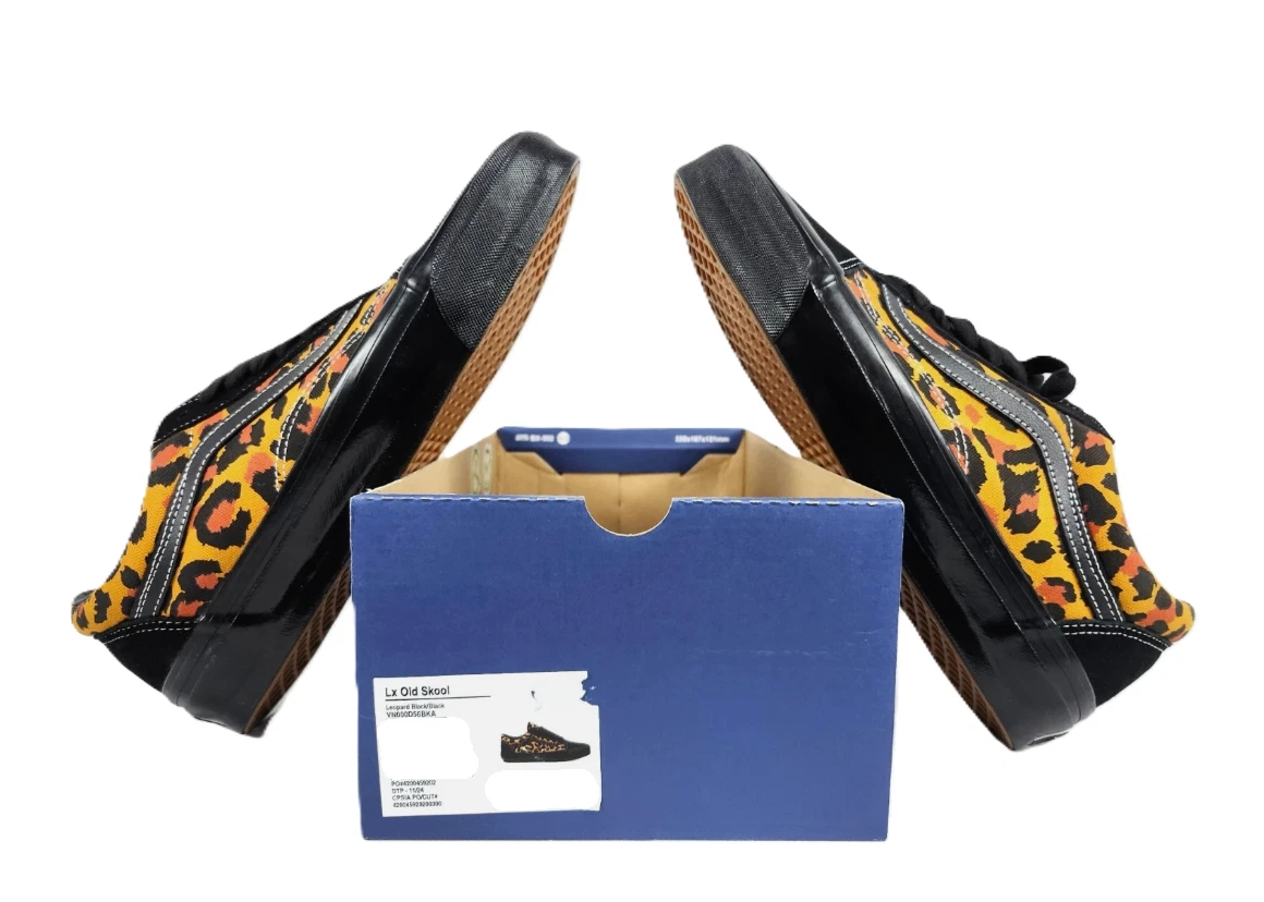 Vans Lx Old Skool Leopard Black Orange Sneakers Mens or Womens Skate Casual Shoe
Opens in a new wind