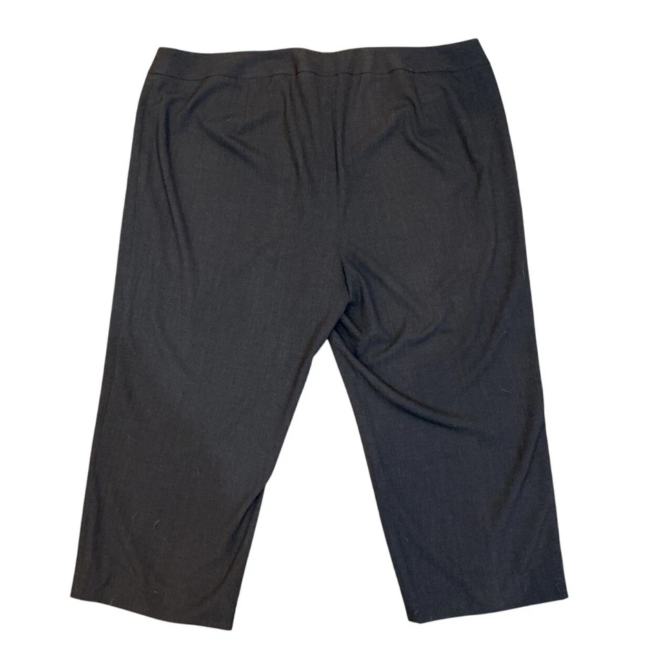 Excellent Condition Calvin Klein 24W Charcoal Gray Traditional Fit Pants Plus Sz - Image 2 of 4