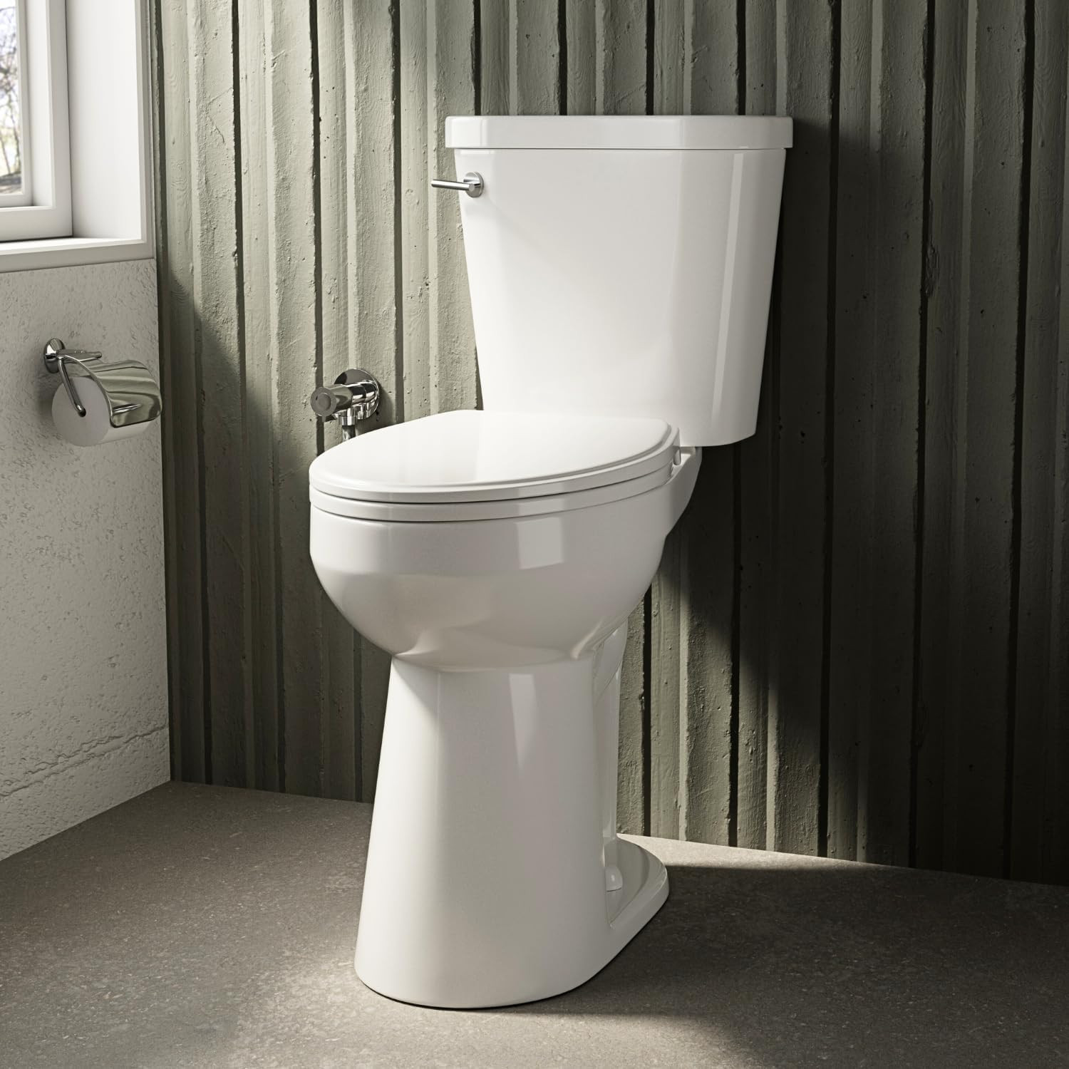 Tall Toilets for Seniors 21 Inch, Los Flexi Comfort & High Toilet, Elongated Bow