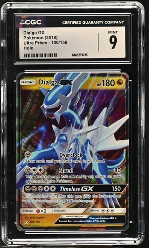 Dialga-GX graded CGC 9 for sale on eBay