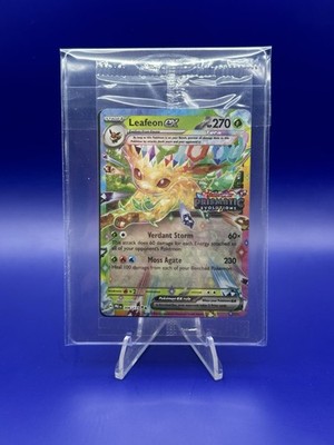 Pokemon TCG Prismatic Evolutions Leafeon ex #006/131 Stamped Promo SEALED