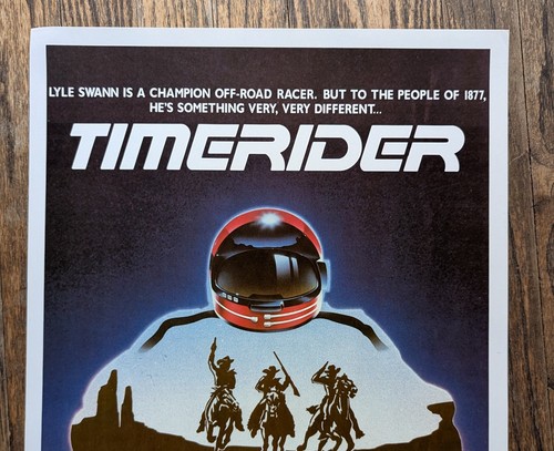 Original Timerider 14 x 36 Insert Movie Poster 1982 Michael Nesmith (Monkees) - Picture 3 of 3