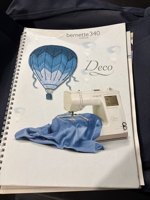 Bernina Bernette 340 Deco Sublime Sewing Machine Manual COLOR REPRINT User Guide