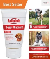2 Oz Dog Wound Care Ointment - Instant Pain Relief  Germ Protection for Dogs