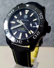 TAG Heuer 41mm Black Aquaracer Men