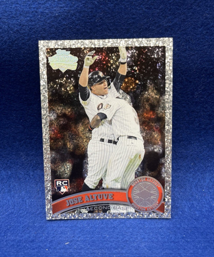 Jose Altuve [Diamond Anniversary] #US132 2011 Topps Update card