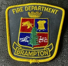 Brampton Fire & Emergency Services - gold, On...