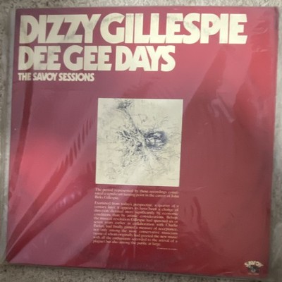 Dizzy Gillespie Dee Gee Days The Savoy Sessions Jazz Vinyl LP Savoy Records 2 LP