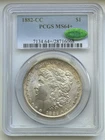 1882-CC Morgan Silver Dollar - PCGS+CAC MS64 +