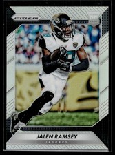 Jalen Ramsey 2016 Panini Prizm Silver Prizm Rookie Card #291. rookie card picture