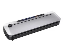 QIQIAOB Vacuum Sealer Machine 75KPa Powerful Suction Automatic Food Saver w/ Bag