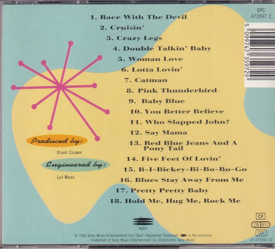 -1419- Jeff Beck and the Big Town Playboys - Crazy Legs -CD- near mint - Bild 2 von 2