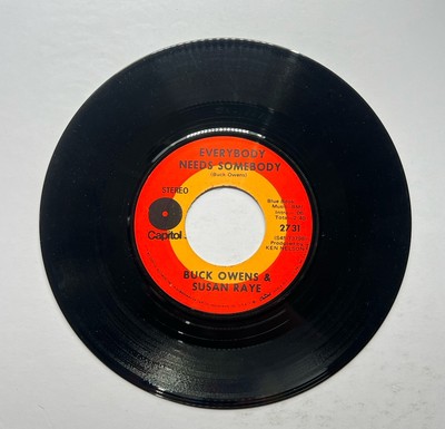 We're Gonna Get Together / Everybody Needs Somebody - Buck Owens 45 RPM Vinyl