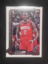 2025-26 Topps #179 Tari Eason Houston Rockets Basketball Card