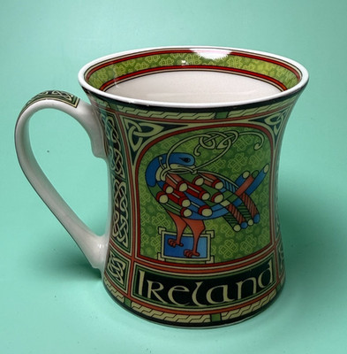 Royal Tara Ireland Celtic Peacock Bird Mug Tea Cup Coffee New Bone China 11oz