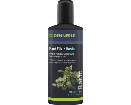 AquariumpflanzendüNger Dennerle Plant Elixir Basic, 250Ml FlüSsig-image