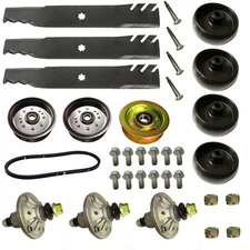 48" Toothed Blade Deck Rebuild Kit with Hardware Fits John Deere 145 & 155C