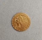 Gold  $5 Indian Head 1911  Gold Half Eagle 8.359g pure gold   TP-0772