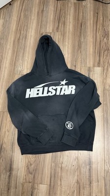 Hellstar Men's Hoodie Black/Grey, Size L