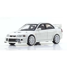 Kyosho Mitsubishi Lancer Evolution VI TME White Resin JDM Rally Model Car 1/43