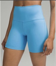 Lululemon Align High-Rise Short 6" Kayak Blue Light 6