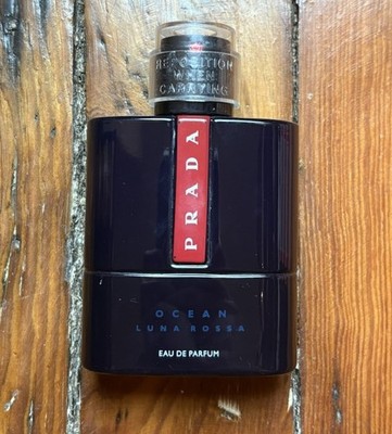 PRADA Luna Rossa Ocean Eau de Parfum 100ml EMPTY BOTTLE | eBay