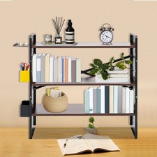60x20x60cm Desk Organizer, Adjustable Desktop Bookshelf, Bookshelf Storage Shelf