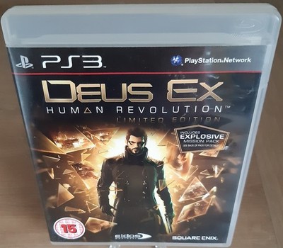 Sony PlayStation 3 Spiel Deus Ex Human Revolution Limited Edition mit Handbuch Ps3