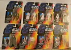 Star Wars POTF Kenner Action Figure Lot 6 Red Orange Card Stormtroopers, Luke...
