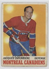 1970-71 Topps Jacques Laperriere #52 HOF qp4