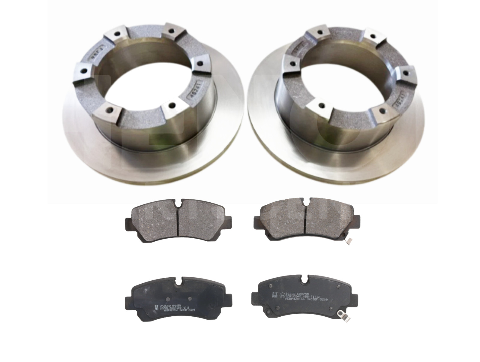 Maxus Deliver 9 2020- Rear Brake Discs x2 RWD - Image 11