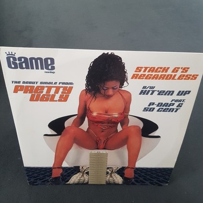 Stack G's Regardless / Hit 'Em Up Pretty Ugly 2001   US Vinyl, 12'', 50 Cent