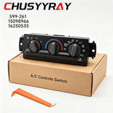 For 1999-2001 Gmc Jimmy Chevy Blazer Ac Climate Control Switch W Rear Defrost For 1999-2001 Gmc Jimmy Chevy Blazer Ac Climate Control Switch W Rear Defrost