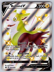 Boltund V SWSH085 Full Art Holo Promo - Sword & Shield Black Star Promo