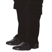 Stiefelstulpen Kinder Schwarz Kinderstulpen Pirat Fasching Karneval
