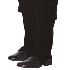 Stiefelstulpen Kinder schwarz Kinderstulpen Pirat Fasching Karneval 