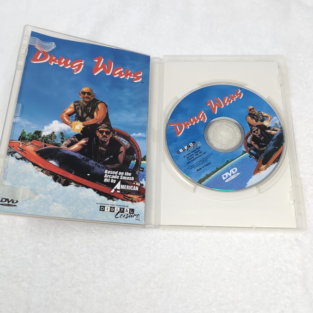 Rare Drug Wars PS2 XBox Compatible (DVD, Digital Leisure