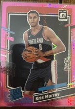 2023-24 Panini Donruss Optic - Rated Rookie Pink Prizm#213 Kris Murray (RC)