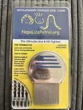 Nit Free Terminator Stainless Steel Lice Comb Professional Nit  Egg Remover