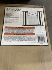 Safety 1st Easy Install Walk Thru Baby Gate Fits 29" - 38" 28" Tall White, NEW