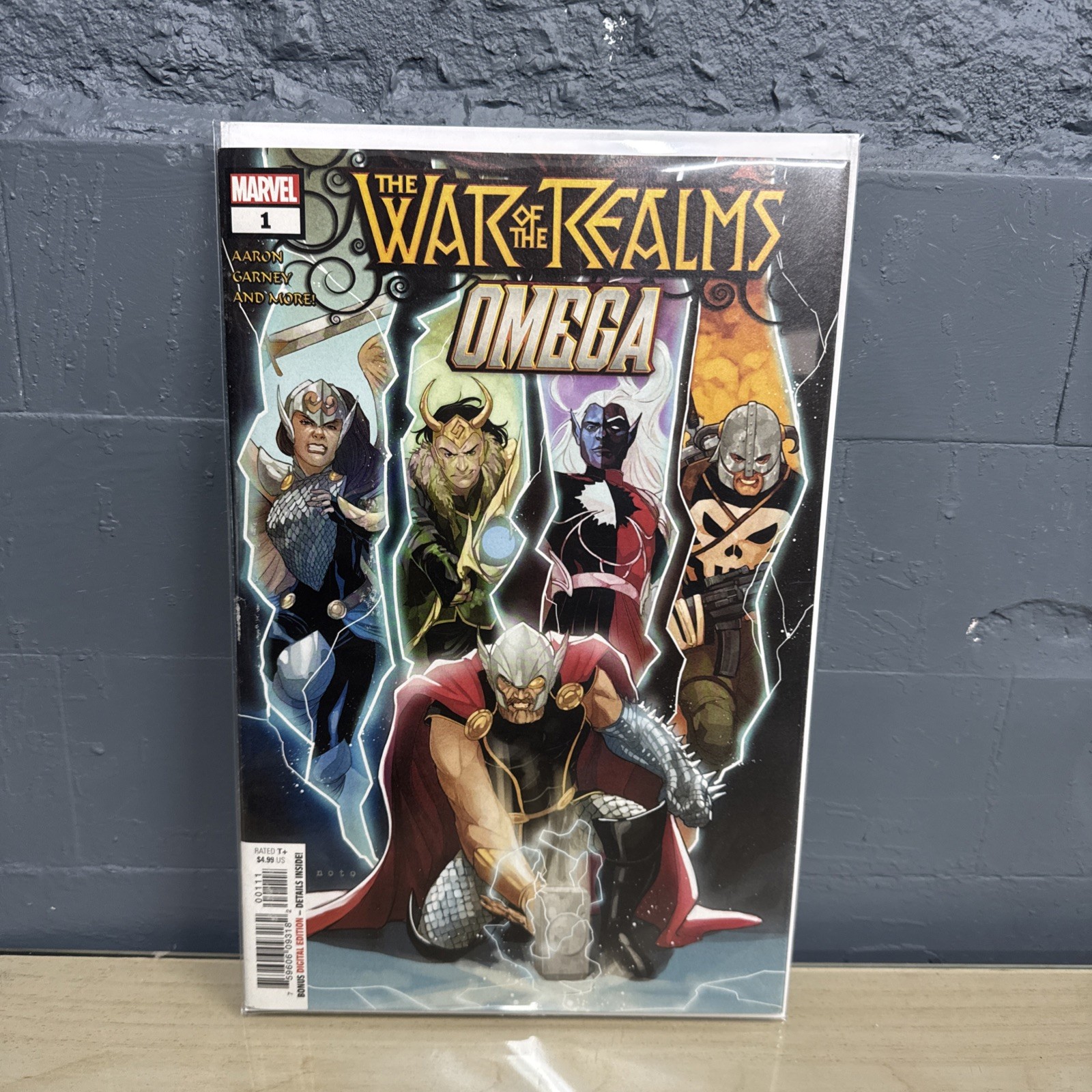 WAR OF THE REALMS OMEGA #1 MARVEL COMICS SEPTEMBER 2019