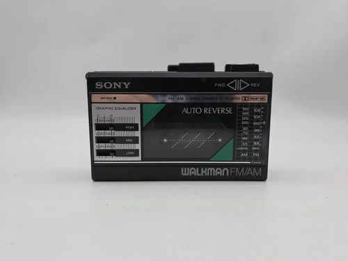 Vintage Sony WM-F18/F28 Walkman AM/FM Radio Stereo Cassette Player For Parts