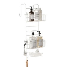Over the Door Shower Caddy Chrome Storage Sol...