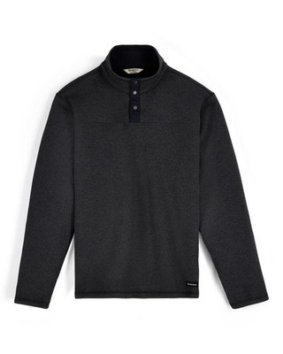 Harbour Pullover Schwarz Meliert Simms