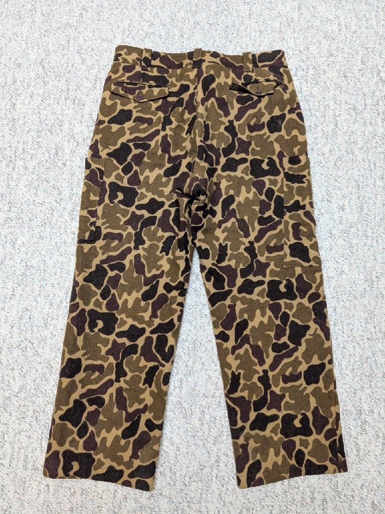 希少　80'S Woolrich FLAME CAMO PATTRERN 80'S Woolrich FLAME CAMO PATTRERN COTTON × POLYESTER JACKET