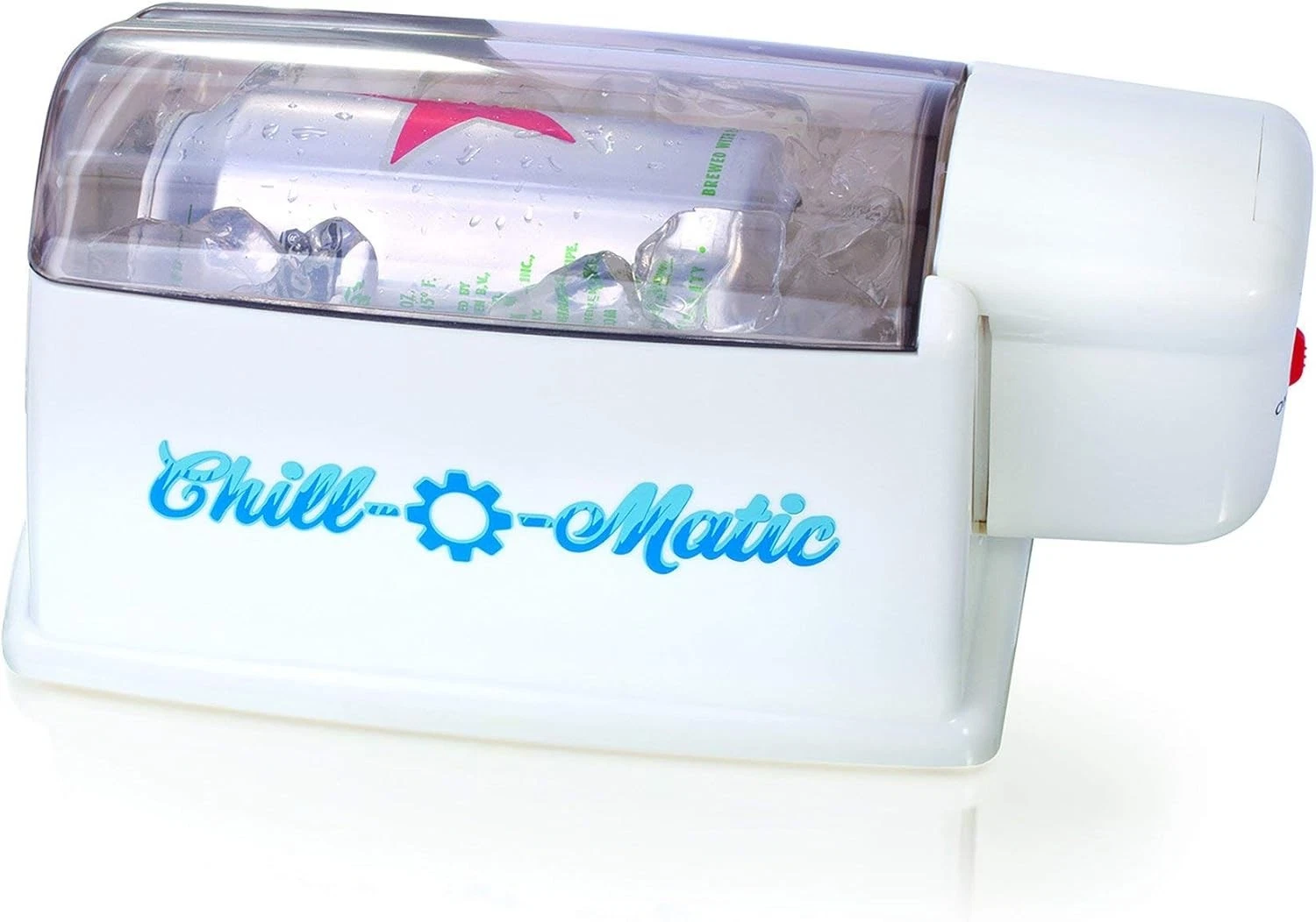 Chill-O-Matic Instant Beverage Cooler – Chill 12 oz Soda & Beer Cans in 60 Secon