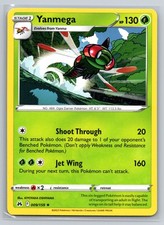 Yanmega 009/159 Crown Zenith Pokemon TCG Card Rare Grass Stage 1 Jet Wing