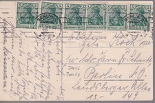 German Reich, Mi. 85II(6) Berlin/AK Baatz-Pracht-S�le, 17.5.20