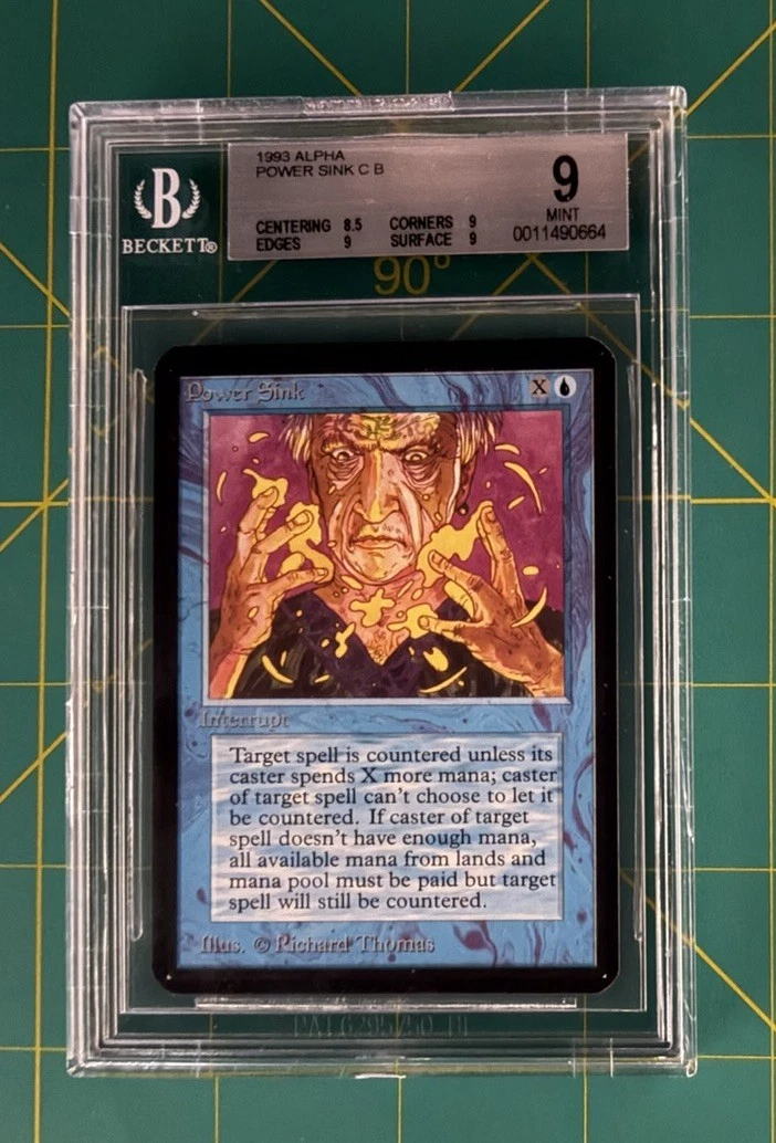 Magic: The Gathering Beckett Grading Services (BGS) Blue Limited