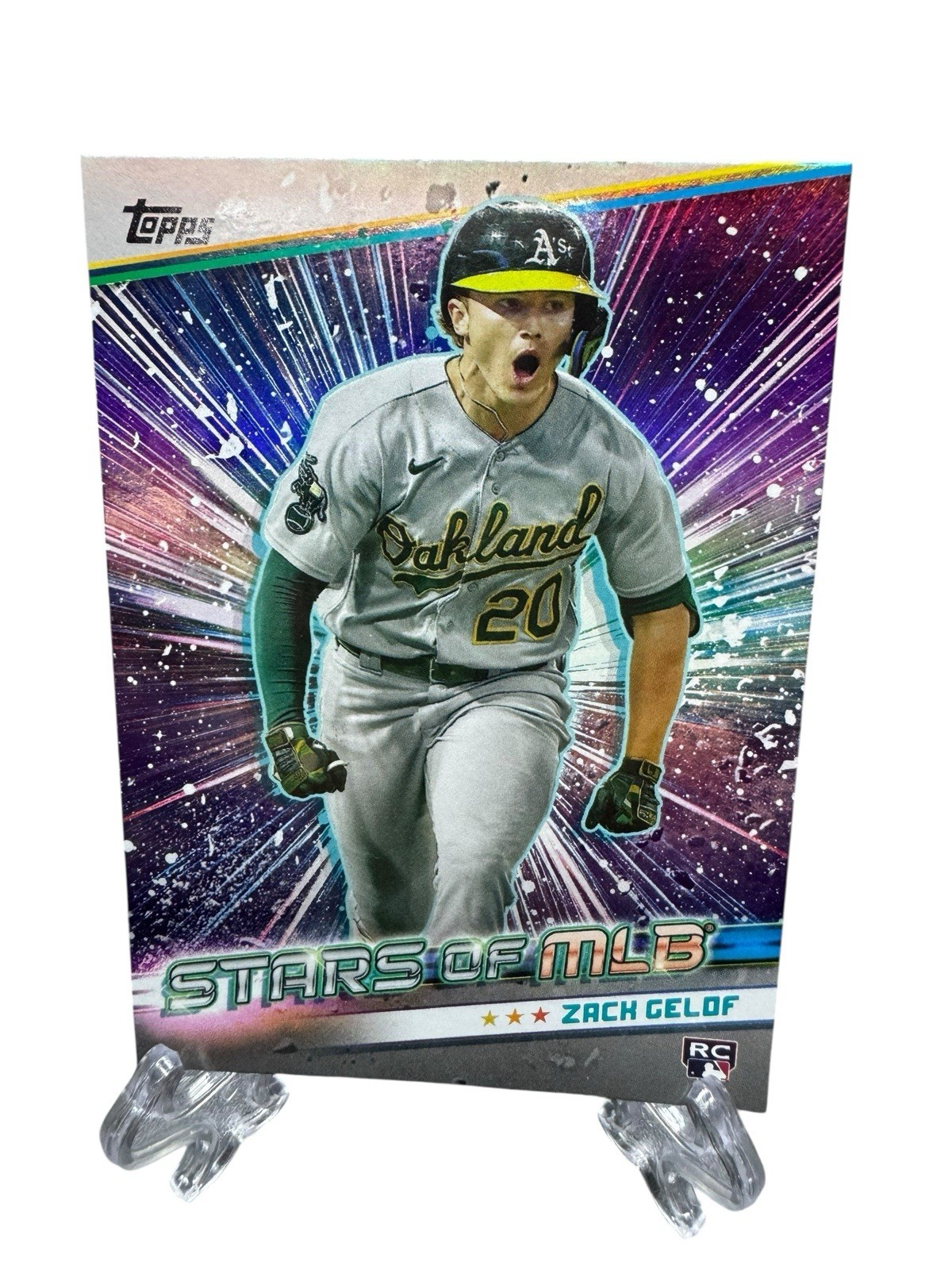 2024 Topps Zack Gelof Stars of MLB #SMLB-60 Oakland Athletics